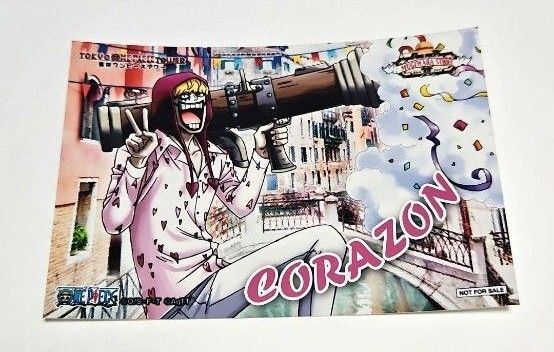 ONE PIECE ワンピース ジャンプ 麦スト 麦わらストア ブロマイド コラソン