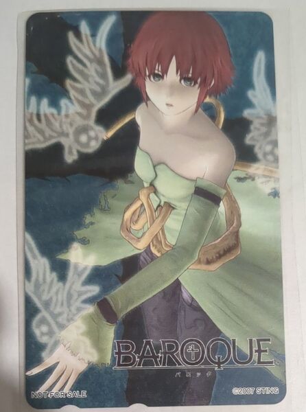BAROQUE バロック テレホンカード テレカ