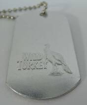 03E-1■WILD　TURKEY　ワイルドターキー　アルミ板ボールチェーン■THE　GET　WILD　2000　未開封_画像2