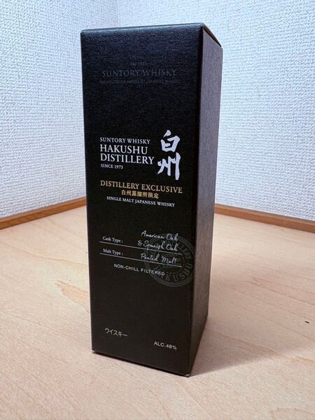 【白州蒸溜所限定】サントリー 白州 12年 ピーテッドモルト 180ml
