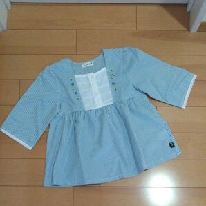 KP ニットプランナー サイズ140cm★カットソー 半袖シャツ★ストライプ!子供服