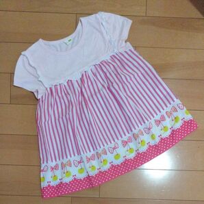 KP ニットプランナー カットソー 半袖Tシャツ サイズ140cm チュニック 子供服