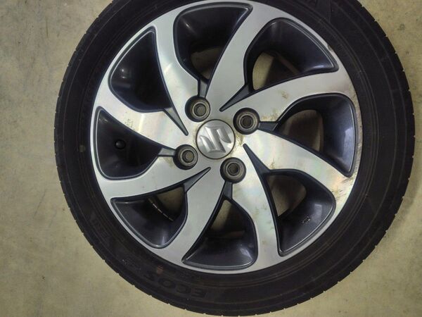 スズキ パレット 純正アルミホイール タイヤセット 165/55R14 14インチ 1本