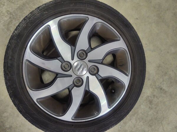 スズキ パレット純正 アルミホイール タイヤ 165/55R14 ダンロップ 1本