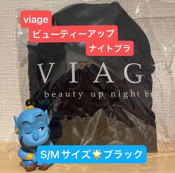 ヴィアージュ★ナイトブラ★ブラック SMサイズ Viage
