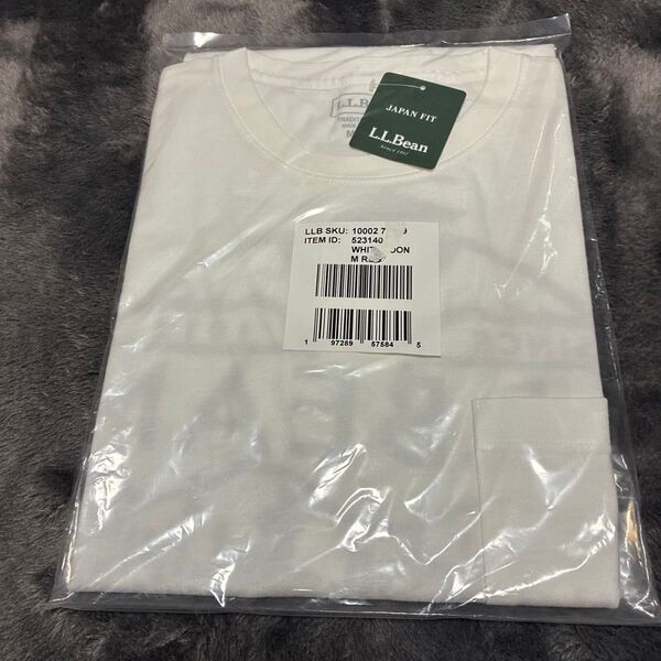 L.L.Bean ジャパンフィットTシャツ ホワイト M 未使用