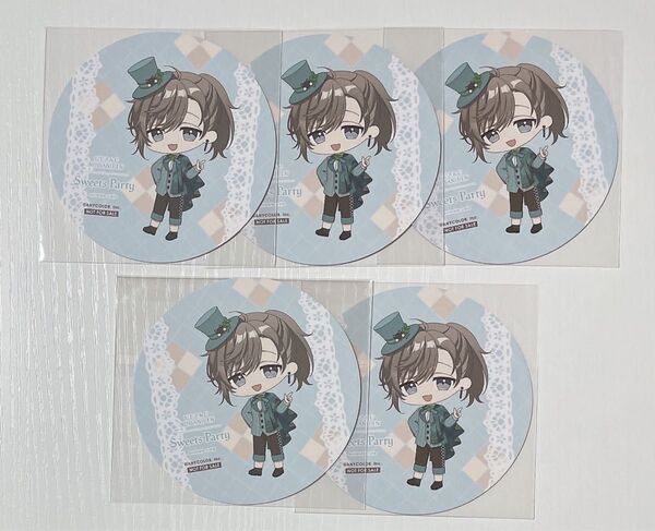 叶 アニカフェ SDコースター