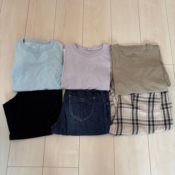 140女の子セット Tシャツ パンツ ワンピース