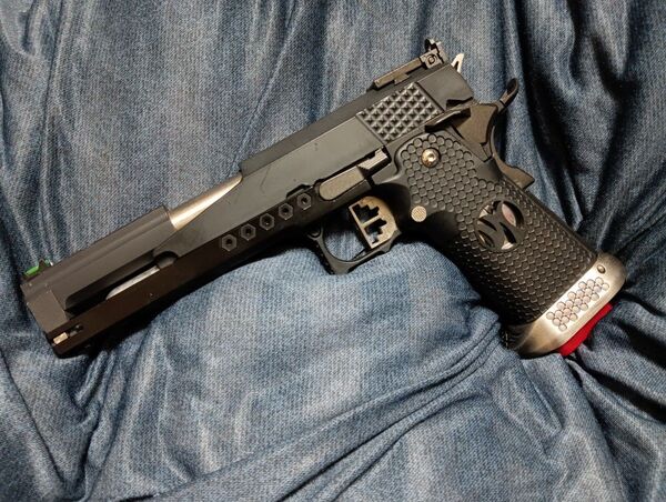 ARMORER WORKS Hi-Capa5.1 レースガンBK GBB JP ガスブローバック