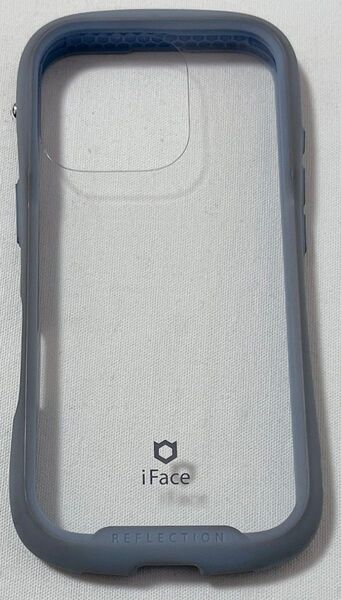 iFace Reflection iPhone 16 Pro ケース クリア 強化ガラス(ペールブルー)