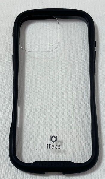 iFace Reflection iPhone 16 Pro Max ケース クリア 強化ガラス(ブラック)