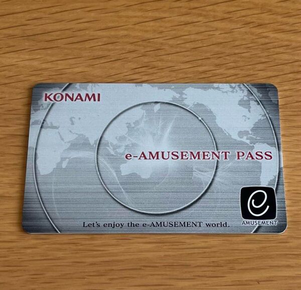 KONAMI e-AMUSEMENT PASS 銀パス