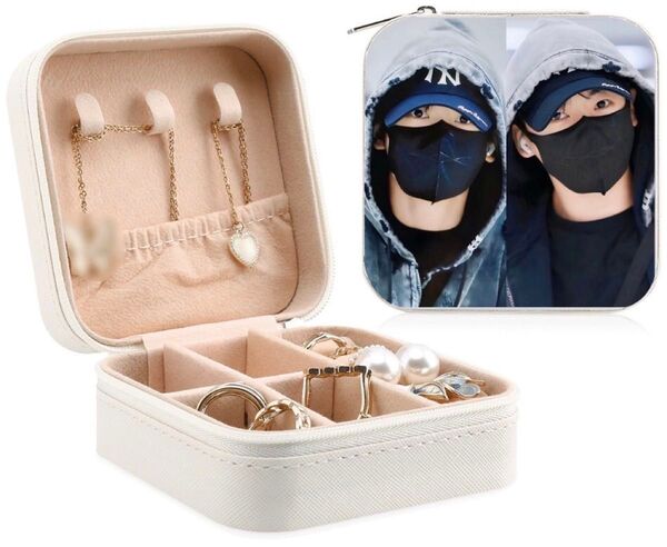 BTS Jungkook グク小物入れ パスケース アクリルブロック セット
