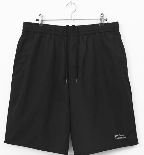 ennoy NYLON EASY SHORTS (BLACK)