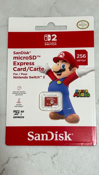microSD Express Card 256GB for Nintendo Switch 2 SanDisk