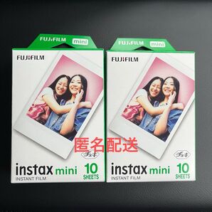 FUJIFILM instaxminiチェキフィルム10枚入×2合計20枚