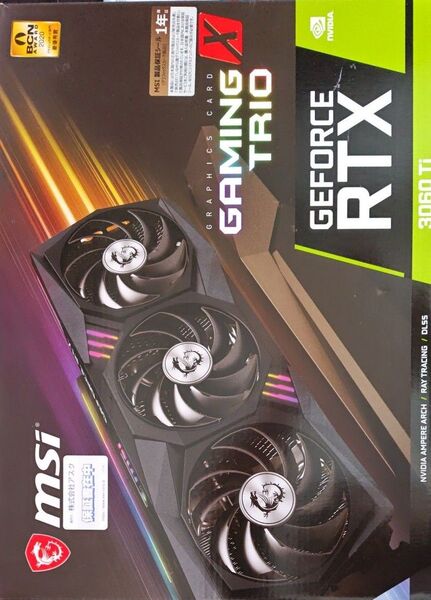 グラフィックボード GeForce RTX 3060 Ti GAMING X TRIO 8GB GDDR6
