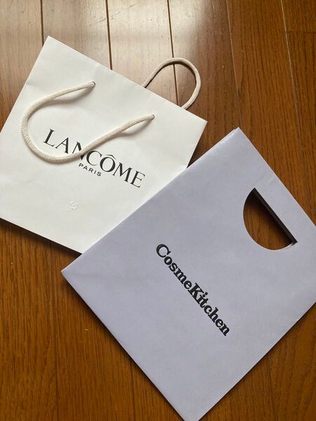 【購入前にコメントください】コスメキッチン ランコム LANCOME ショッパー 紙袋 ショップ袋 ブランド紙袋