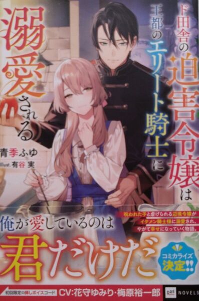 『ド田舎の迫害令嬢は王都のエリート騎士に溺愛される』 青季ふゆ/著(DRE NOVELS)