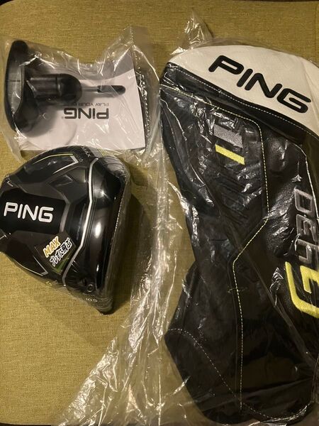【新品・未使用】PING G430 MAX 10.5度 1W ドライバー ヘッド単品 カバーレンチ付き
