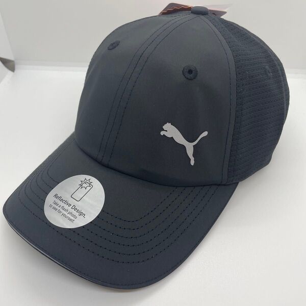 PUMA RUNNING CAP プーマ・ランニングキャップ 反射ロゴゴキャップ