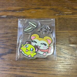 とっとこハム太郎 マフラーちゃん&ちびまるちゃん pop up store アクリルキーホルダー