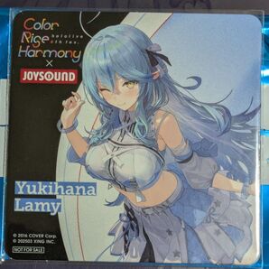 ホロライブ JOYSOUNDコラボ コースター 雪花ラミィ