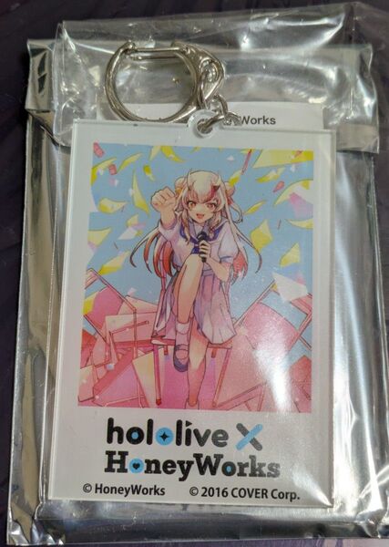 うたげ☆独壇場! ホロライブ hololive × HoneyWorks 『ほろはにヶ丘購買部』アクリルキーホルダー 百鬼あやめ
