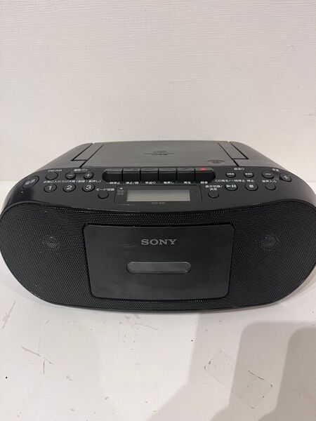 SONY CDラジカセ CFD-S50 黒 ラジオ 【通電確認済み】