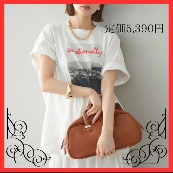 リュミエ lumier 同型 フォトビッグTシャツ