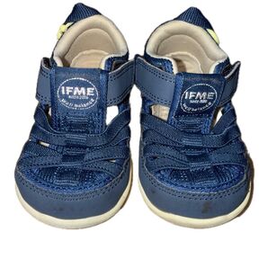 13.5cm IFME ベビーサンダル ネイビー