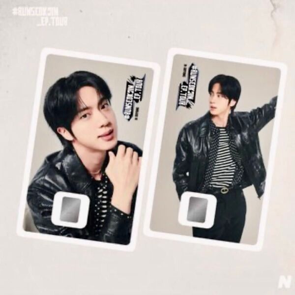 BTS ジン namane カード ナマネカード Jin タレントカード 2枚セット