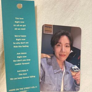 HYBE INSIGHT J-HOPE 展示会 特典 トレカ 来場者