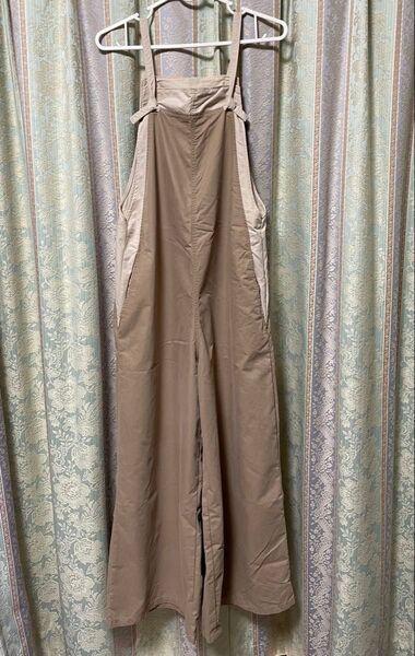★美品★ZARA オーバーオール サロペット ブラウン ベージュS オールインワン