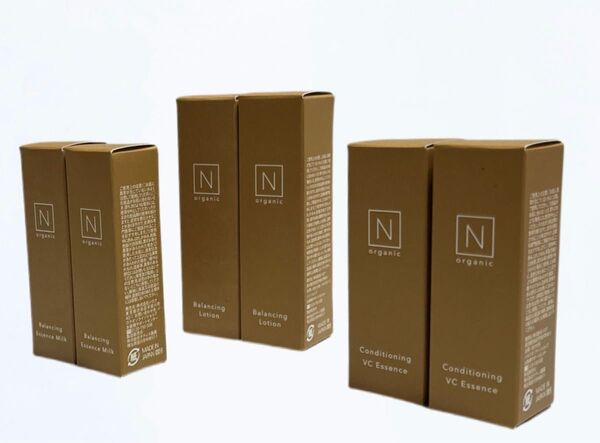 ■即日発送■新品・未開封品■ネコポス送料無料■Nオーガニック Basic ローション+エッセンスミルク+VCエッセンス 6点セット