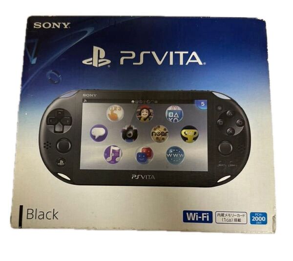 PS Vita PCH-2000 Wi-Fiモデル ブラック 本体 未使用