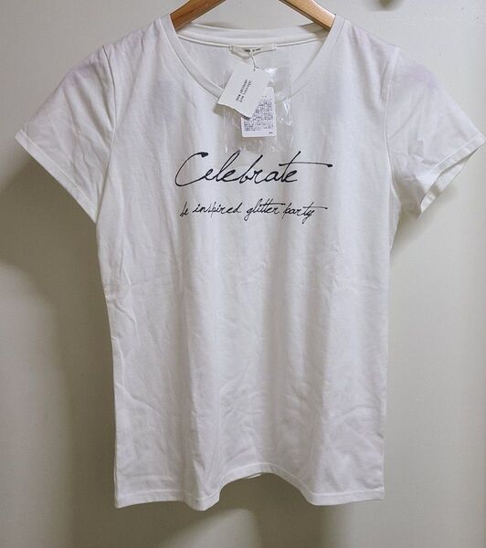 (訳あり)新品タグ付!定価5200円+税 laboratory work ロゴプリントTシャツ 半袖カットソー プルオーバー