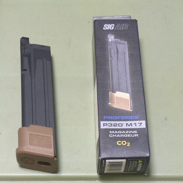 SIG AIR ProForce P320 M17 CO2 マガジン 改良