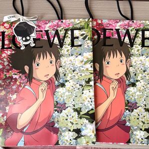 LOEWE ショッパー2枚セット 千と千尋コラボ