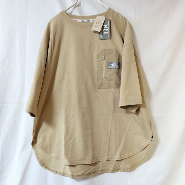 SM2 ×MEI 胸ジップポケット付Tシャツ 新品 サマンサモスモス メイ