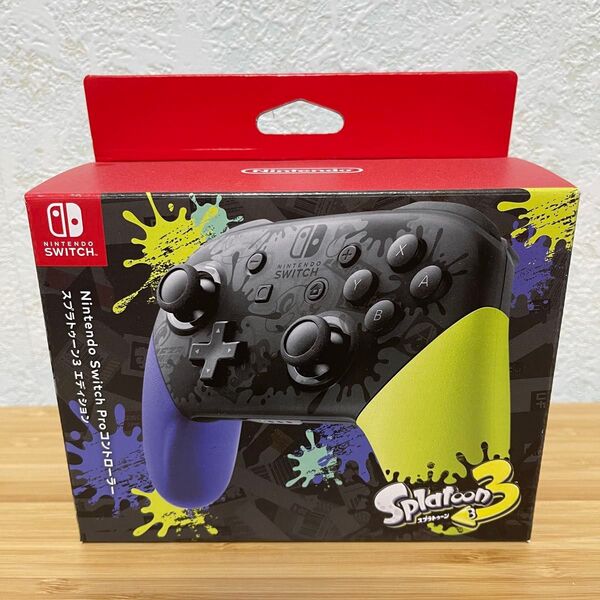 Proコントローラー Nintendo Switch スプラトゥーン3エディション 任天堂 ニンテンドースイッチ スプラトゥーン3