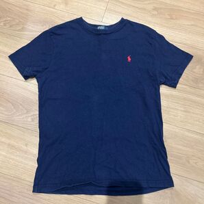 ポロラルフローレン Tシャツ ネイビー ワンポイント ポニー