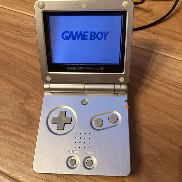 ゲームボーイアドバンスSP本体他ソフト星のカービィ、トマトアドベンチャー、ハム太郎3、ポケットモンスターサファイア、充電器