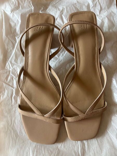 H&M サンダル 38サイズ 24.5cm 美品
