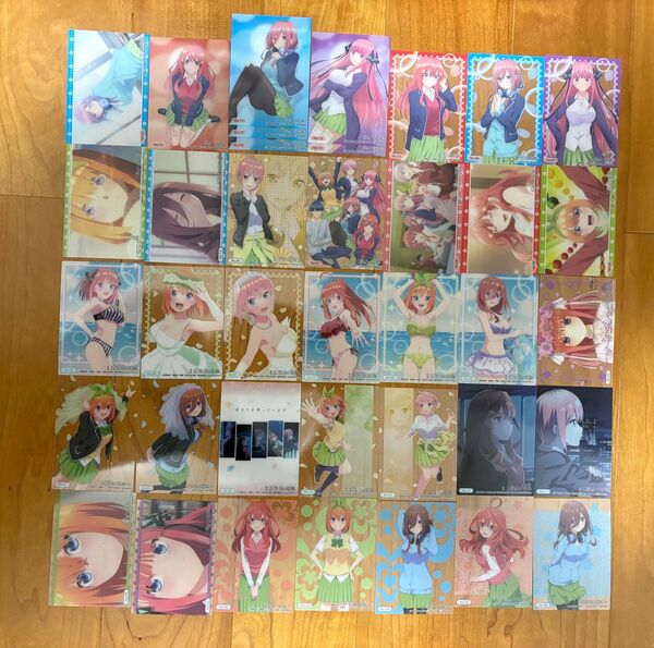 五等分の花嫁トレーディングカードコレクションクリア