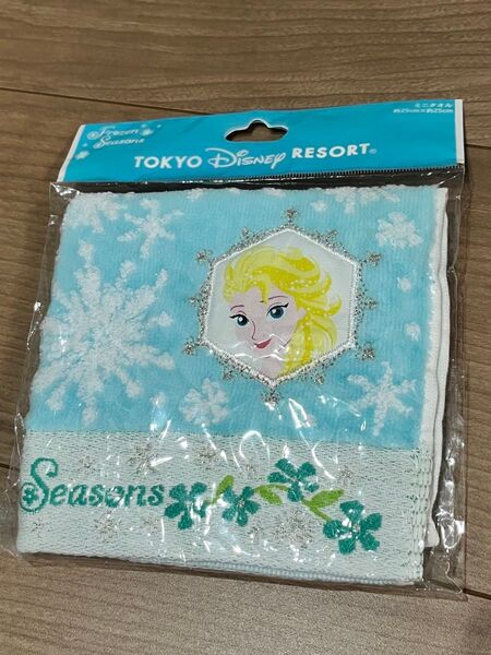 アナと雪の女王 エルサ ミニタオル 東京ディズニーリゾート