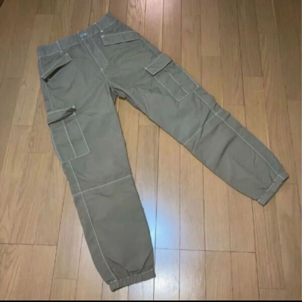 LOUNIE ルーニィ ナイロンパンツ シャカパン ベージュカーキ 36 ワークパンツ カーゴパンツ チノパン ボトムス ワーク