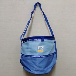 SUMMER VACATION メッシュバッグ 水色 ミスタードーナツ ノベルティ?