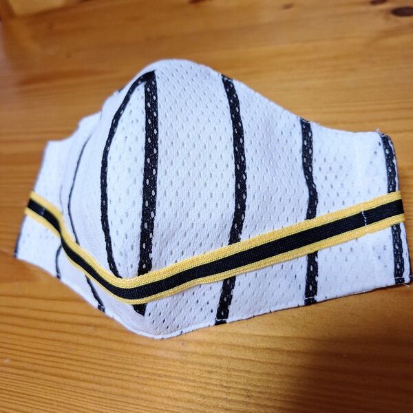フェイスカバー ハンドメイド 甲子園 プロ野球 阪神タイガース 応援グッズ ファッション インナーマスクカバ ユニフォーム 617