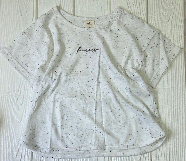 新品未使用 しまむら インフルエンサーコラボ 90 つぶつぶトップス 韓国子供服